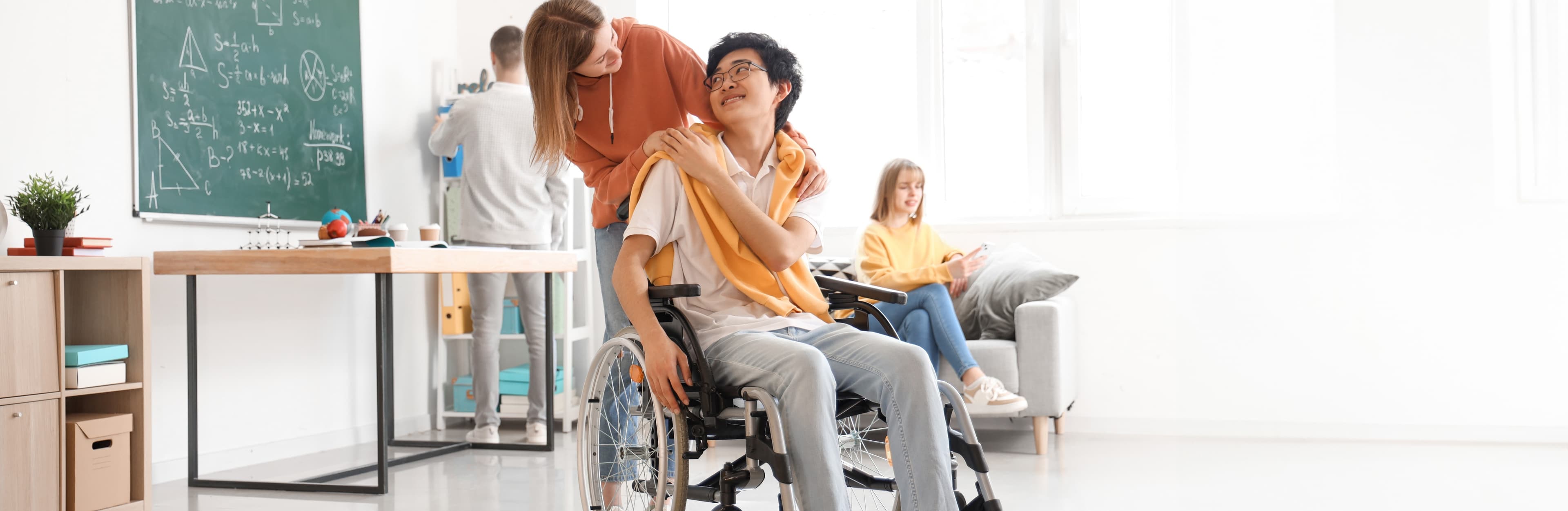 Catastrophic care nurse with patient